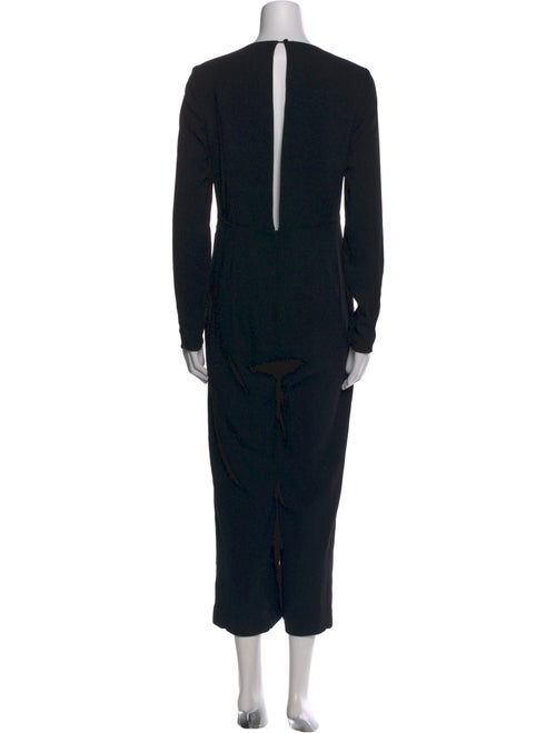 Self-Portrait V-Neck Jumpsuit