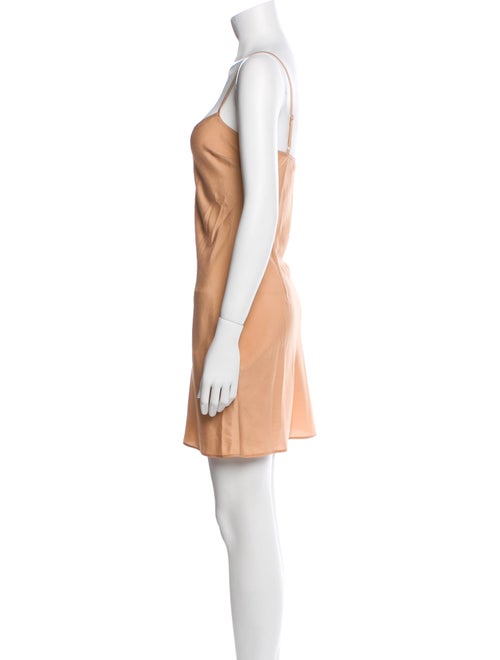 Self-Portrait V-Neck Mini Dress