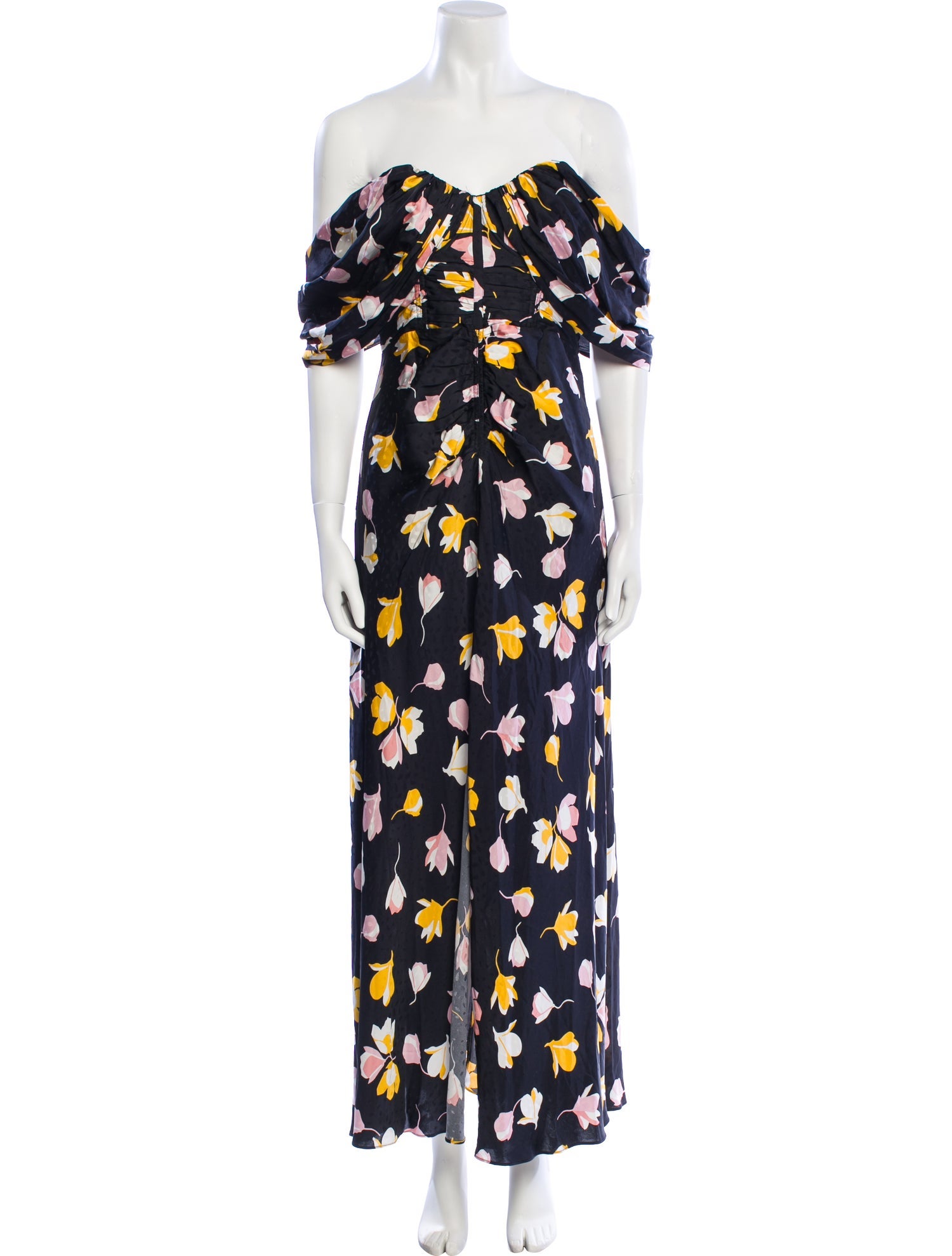 Self-Portrait Floral Print Long Dress