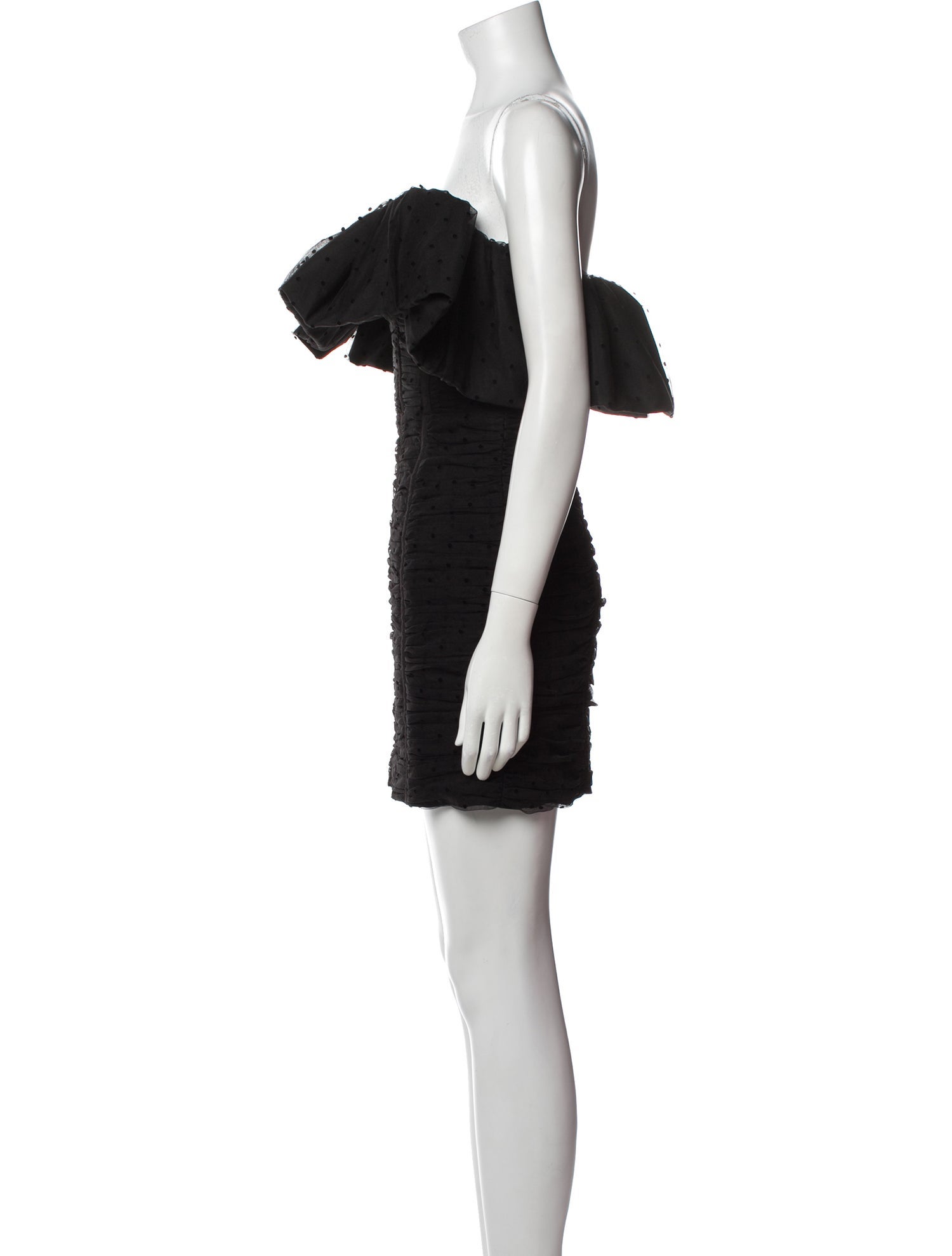 Self-Portrait Off-The-Shoulder Mini Dress