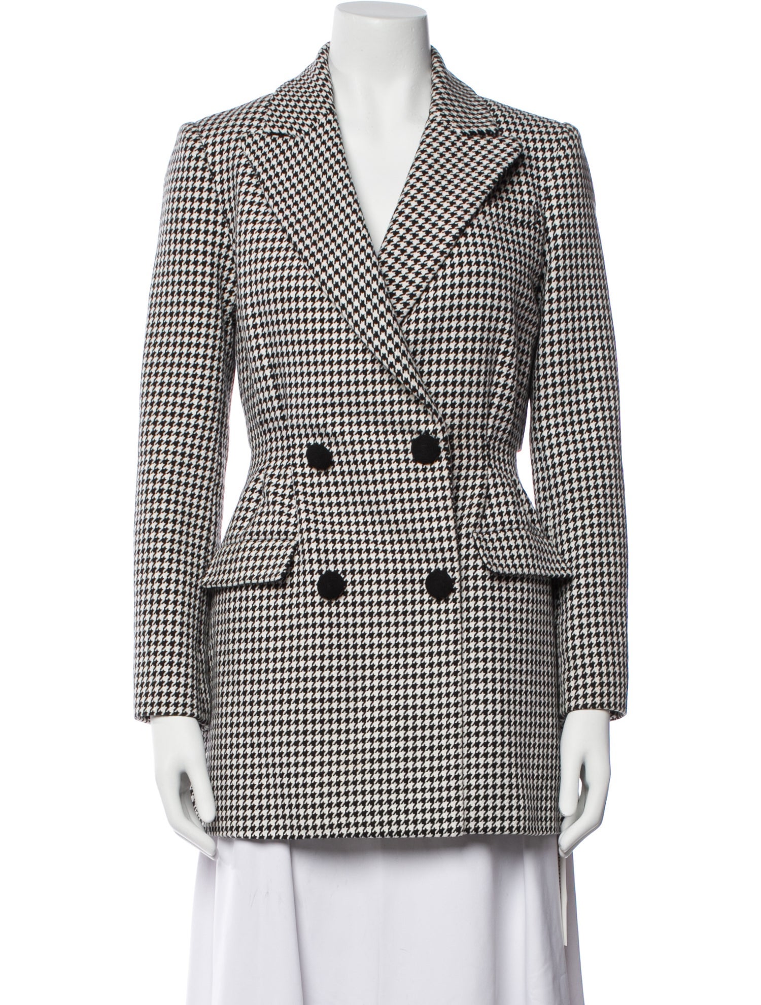 Self-Portrait Plaid Print Mini Dress