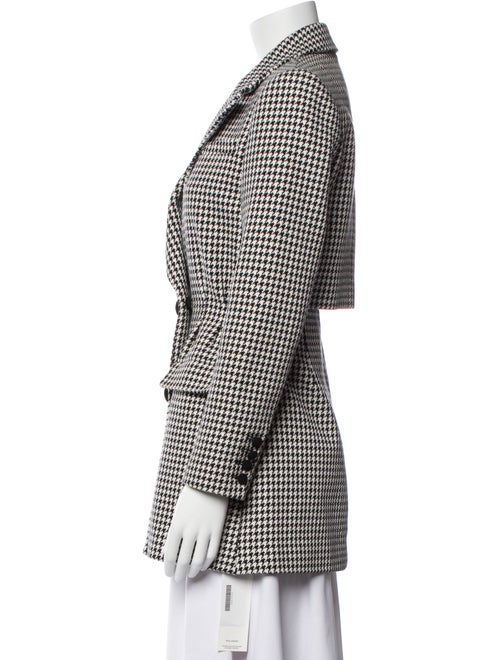 Self-Portrait Plaid Print Mini Dress