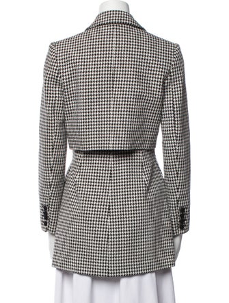 Self-Portrait Plaid Print Mini Dress