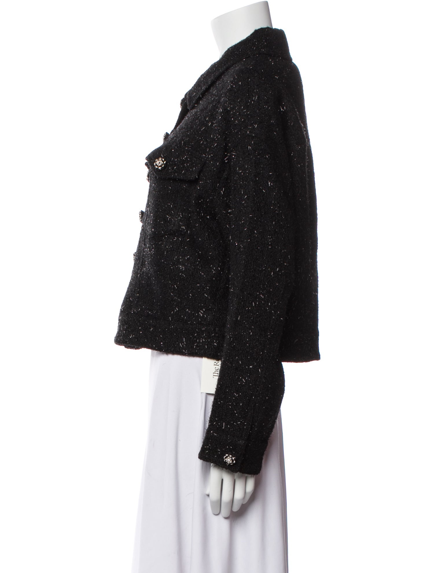 Self-Portrait Tweed Pattern Evening Jacket w/ Tags