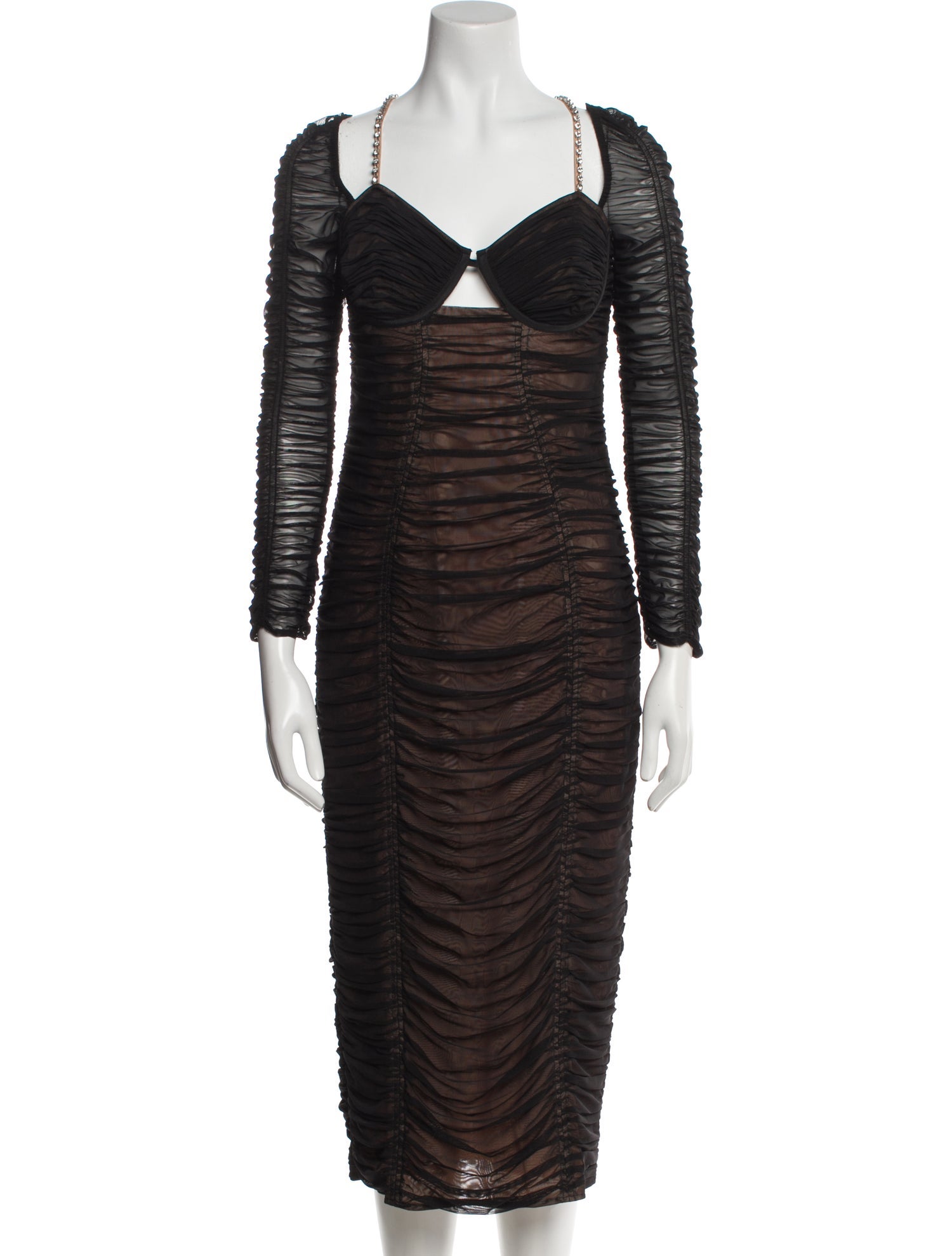 Self-Portrait V-Neck Midi Length Dress w/ Tags