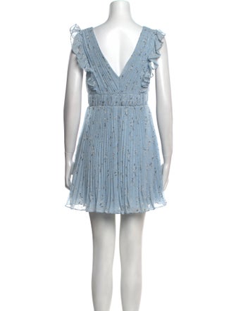 Self-Portrait Striped Mini Dress