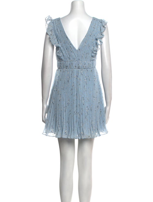 Self-Portrait Striped Mini Dress