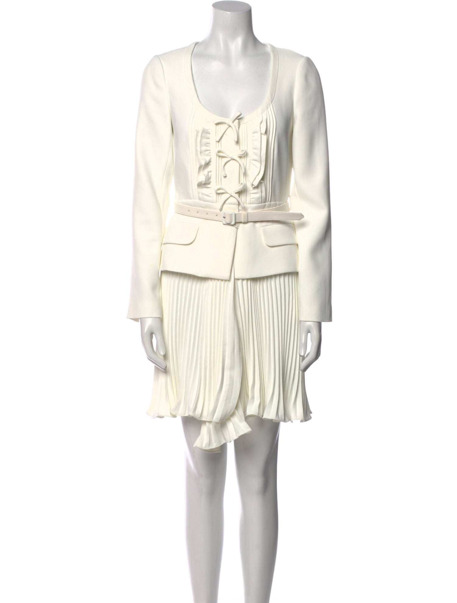 Self-Portrait Printed Knee-Length Dress