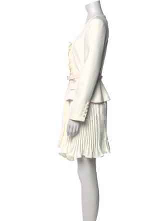 Self-Portrait Printed Knee-Length Dress