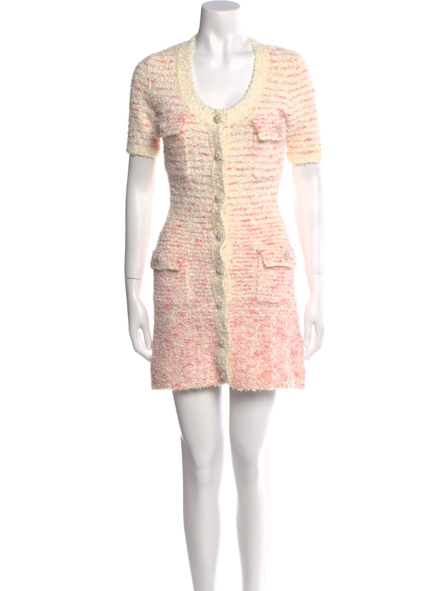 Self-Portrait Scoop Neck Mini Dress w/ Tags