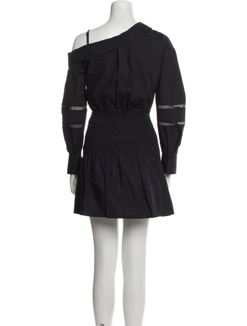 Self-Portrait V-Neck Mini Dress