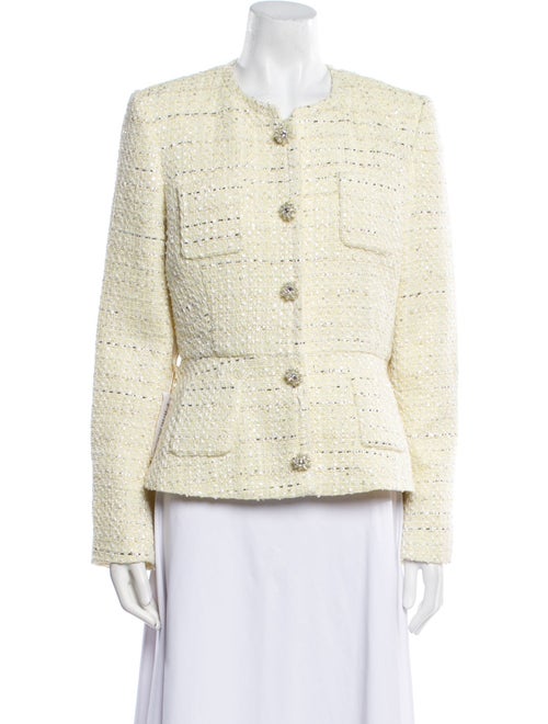 Self-Portrait Tweed Pattern Jacket