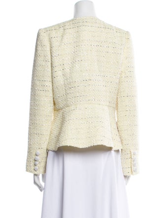 Self-Portrait Tweed Pattern Jacket