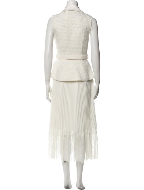 Self-Portrait V-Neck Long Dress