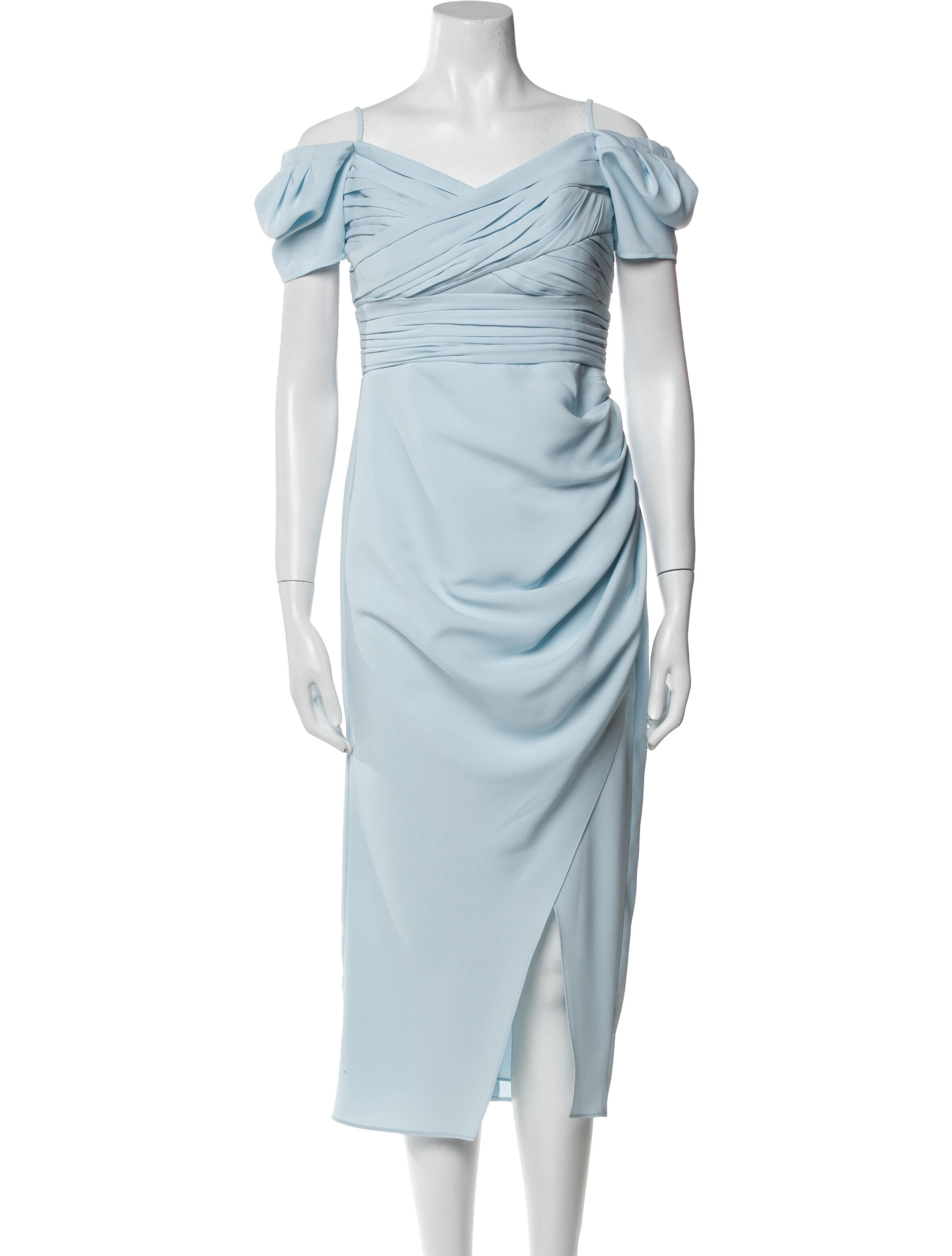 Self-Portrait Off-The-Shoulder Long Dress