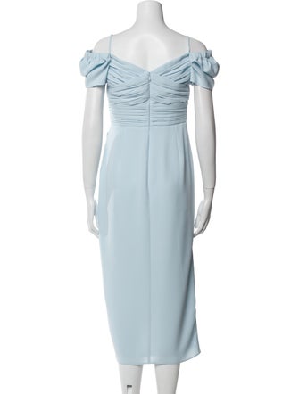 Self-Portrait Off-The-Shoulder Long Dress