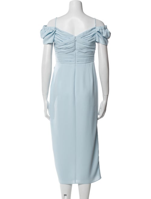 Self-Portrait Off-The-Shoulder Long Dress