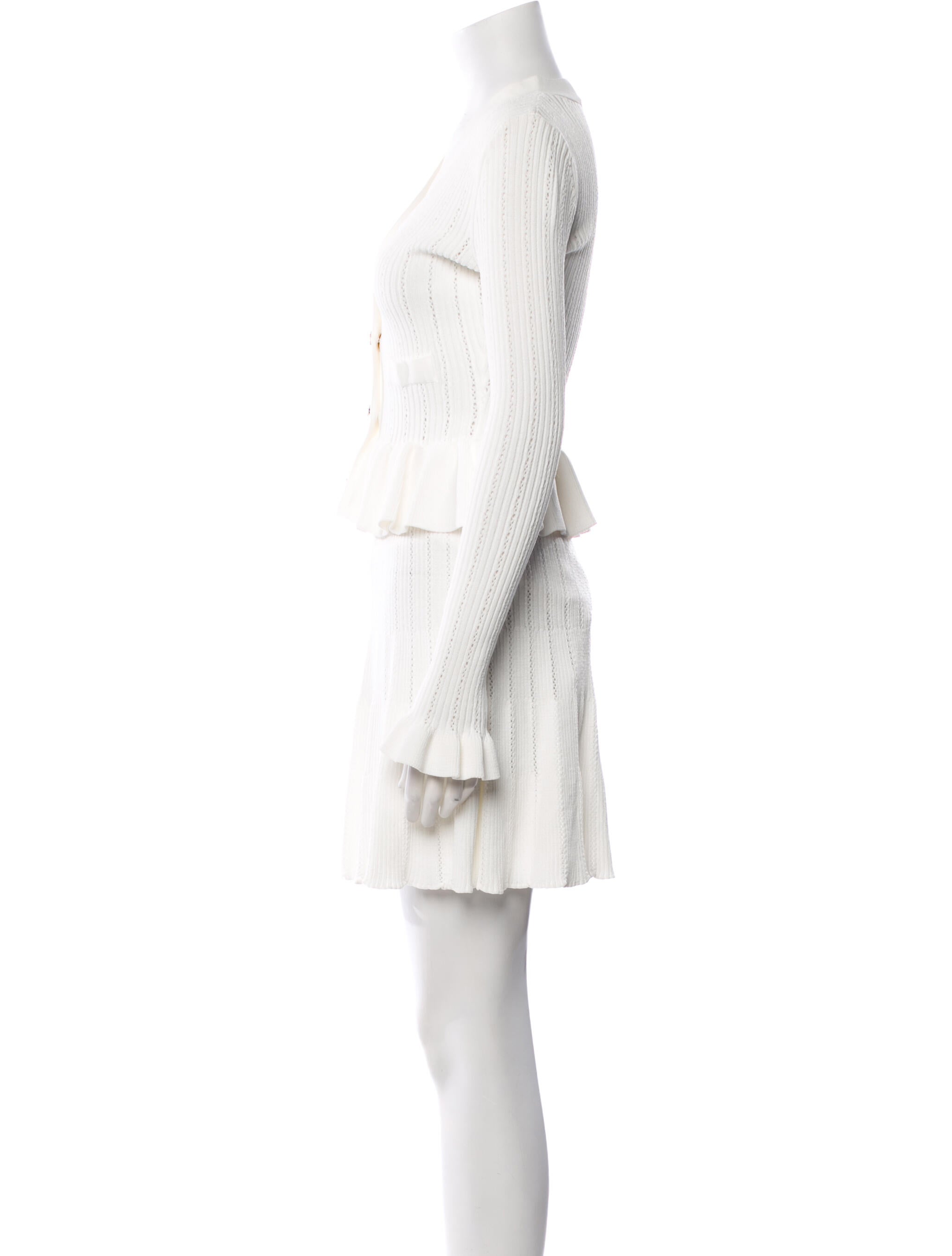 Self-Portrait V-Neck Mini Dress w/ Tags