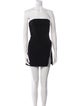 Self-Portrait Strapless Mini Dress