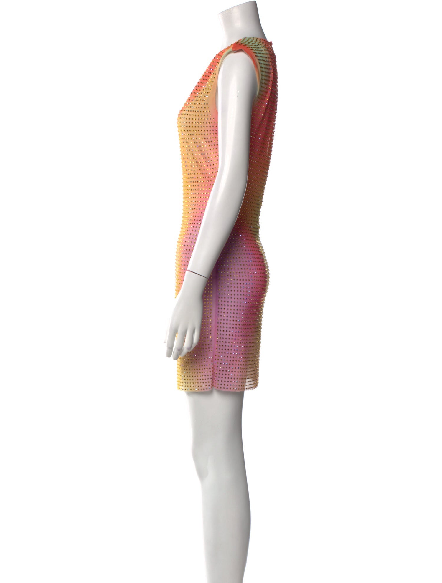 Self-Portrait Tie-Dye Print Mini Dress