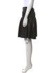 Self-Portrait Faux Leather Knee-Length Skirt