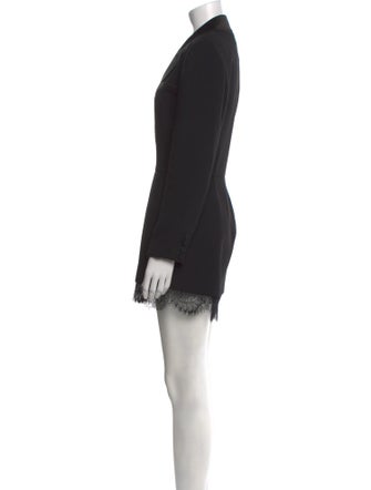 Self-Portrait Plunge Neckline Romper