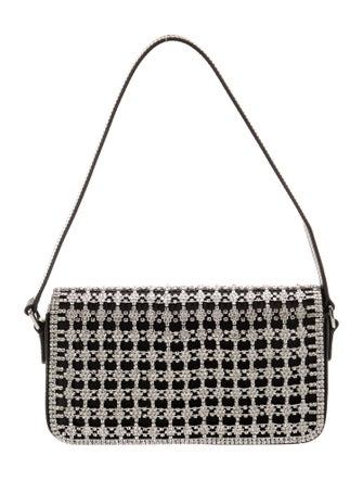 Self-Portrait Crystal Shoulder Bag