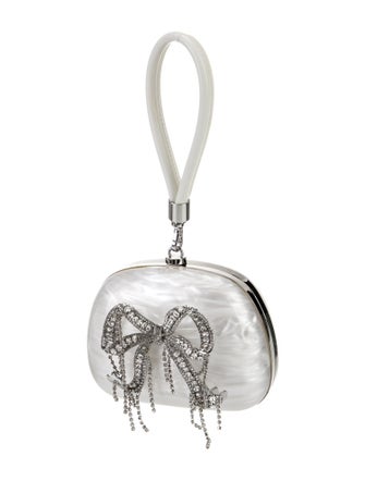 Self-Portrait Acrylic Top Handle Bag