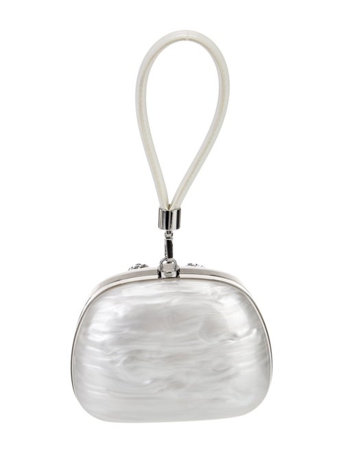 Self-Portrait Acrylic Top Handle Bag