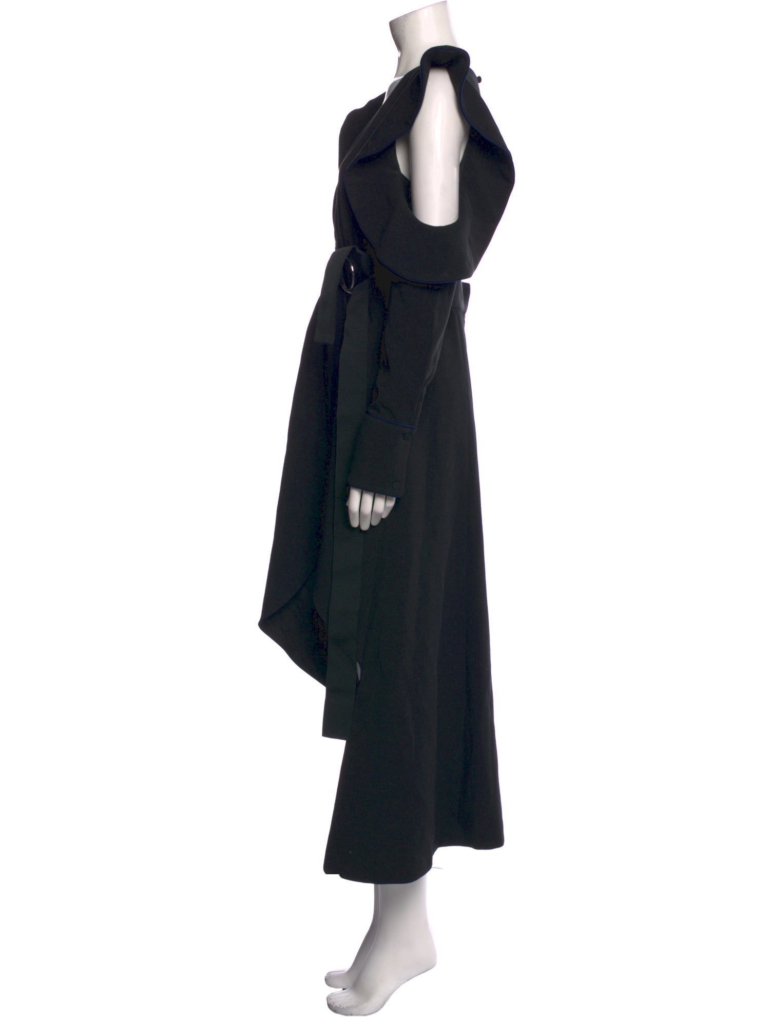 Self-Portrait V-Neck Midi Length Dress