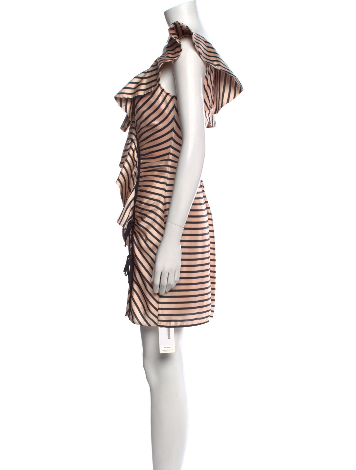 Self-Portrait Striped Mini Dress