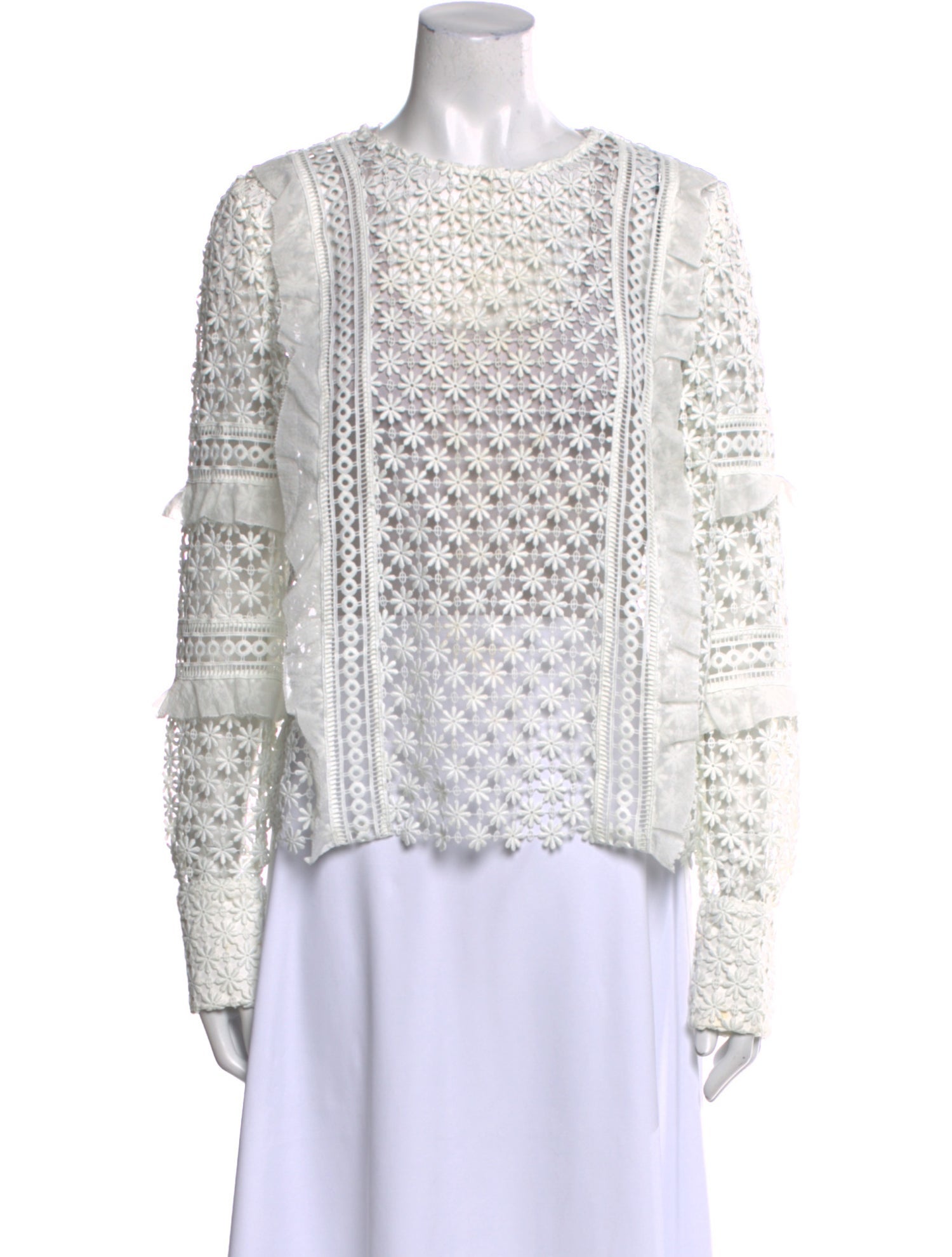 Self-Portrait Scoop Neck Sweater