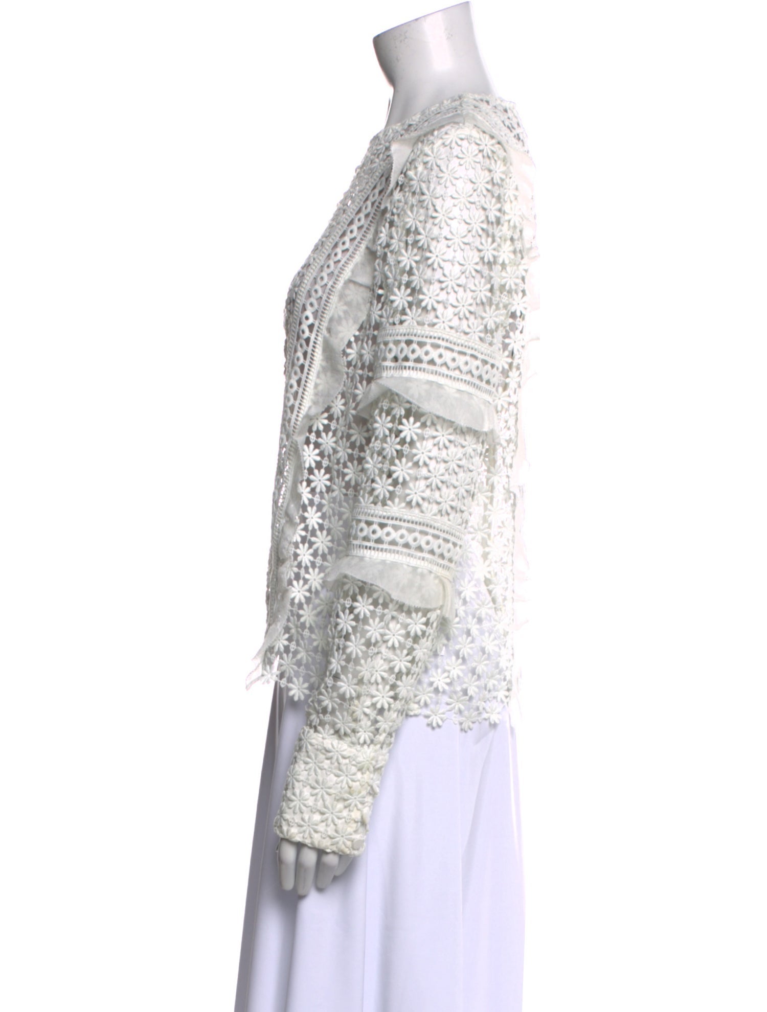 Self-Portrait Scoop Neck Sweater