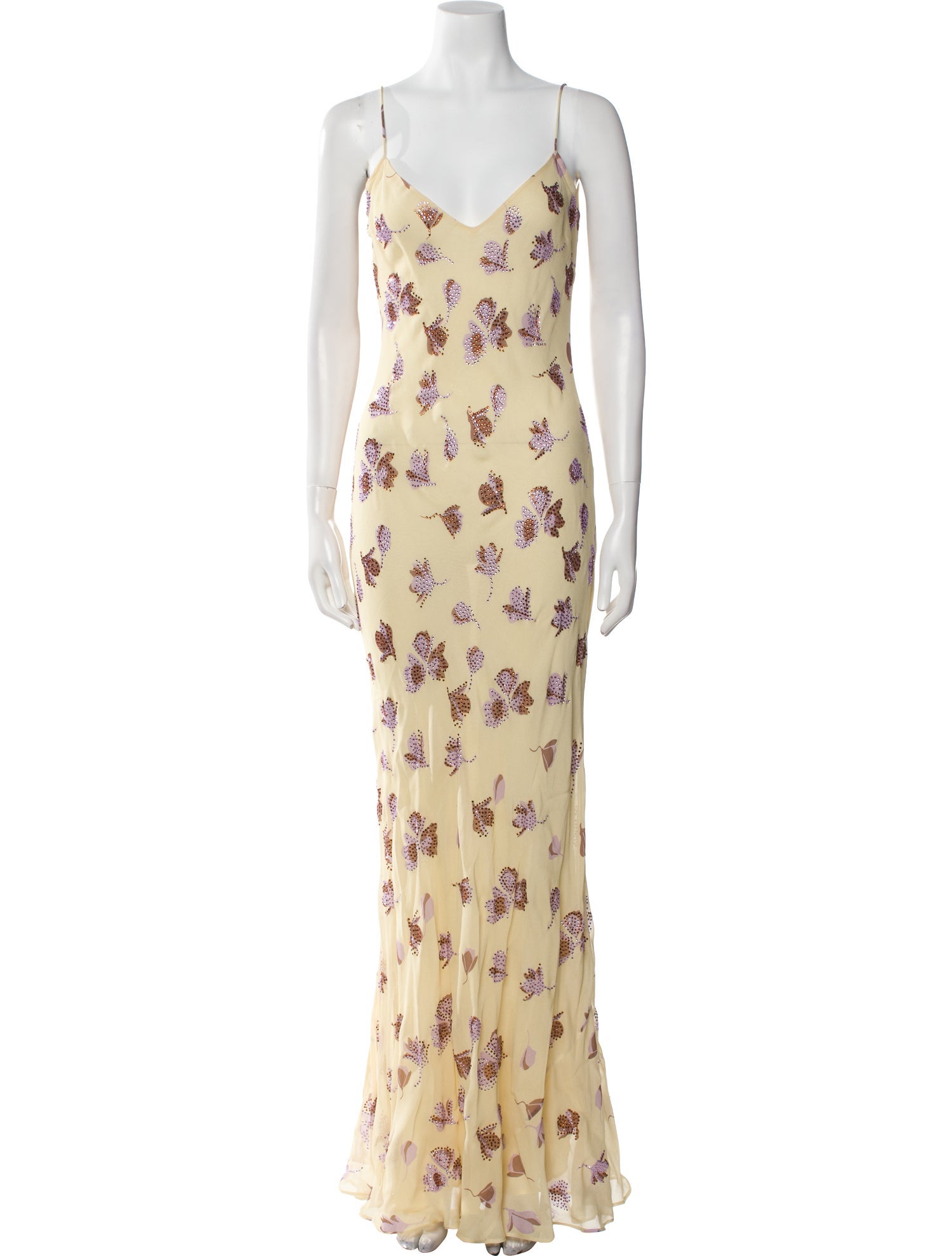 Self-Portrait Floral Print Long Dress