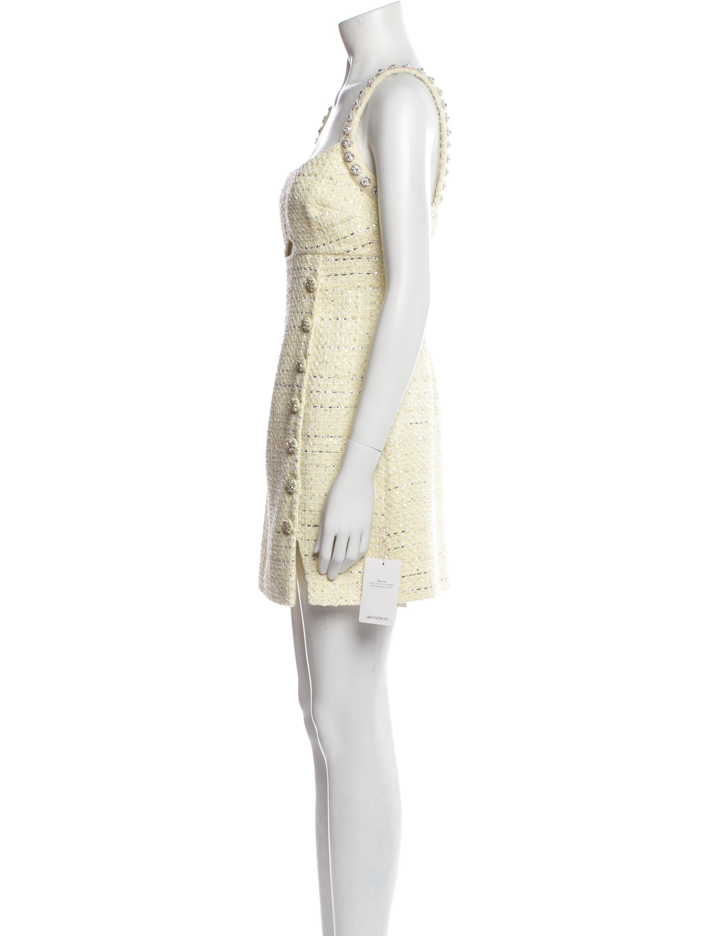 Self-Portrait Square Neckline Mini Dress w/ Tags