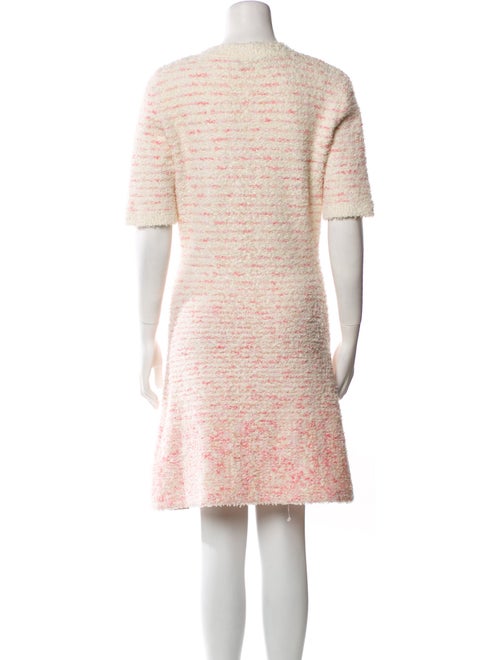 Self-Portrait Tweed Pattern Mini Dress