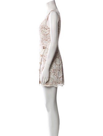 Self-Portrait Lace Mini Dress