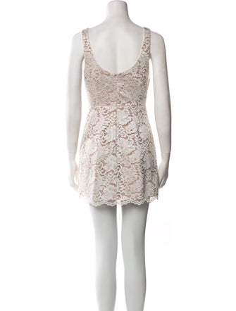Self-Portrait Lace Mini Dress