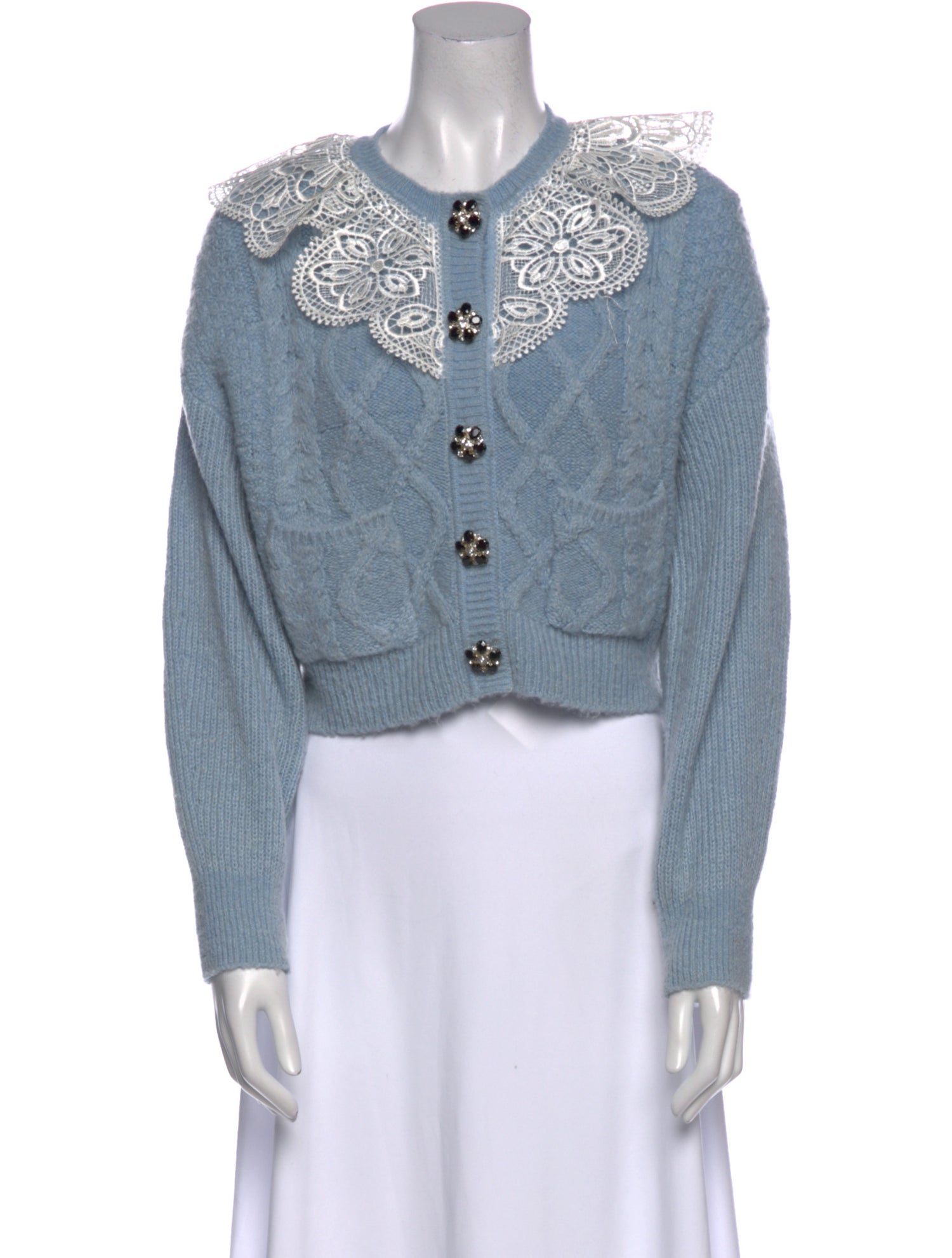 Self-Portrait Crew Neck Sweater