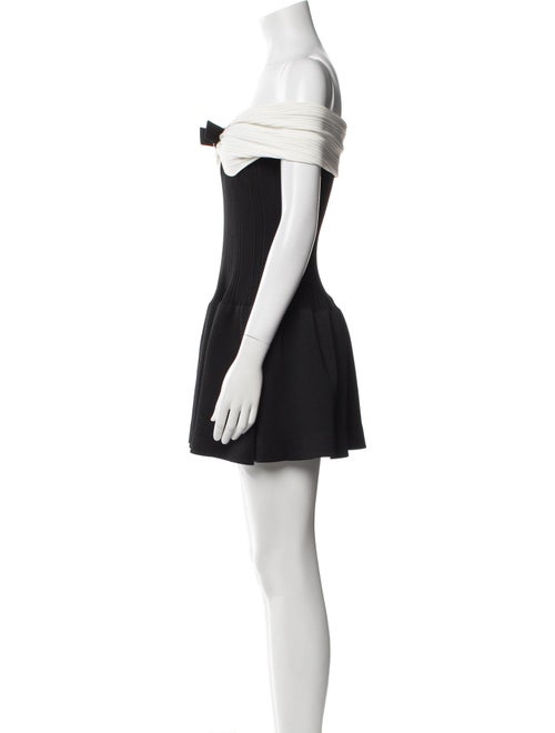 Self-Portrait Off-The-Shoulder Mini Dress