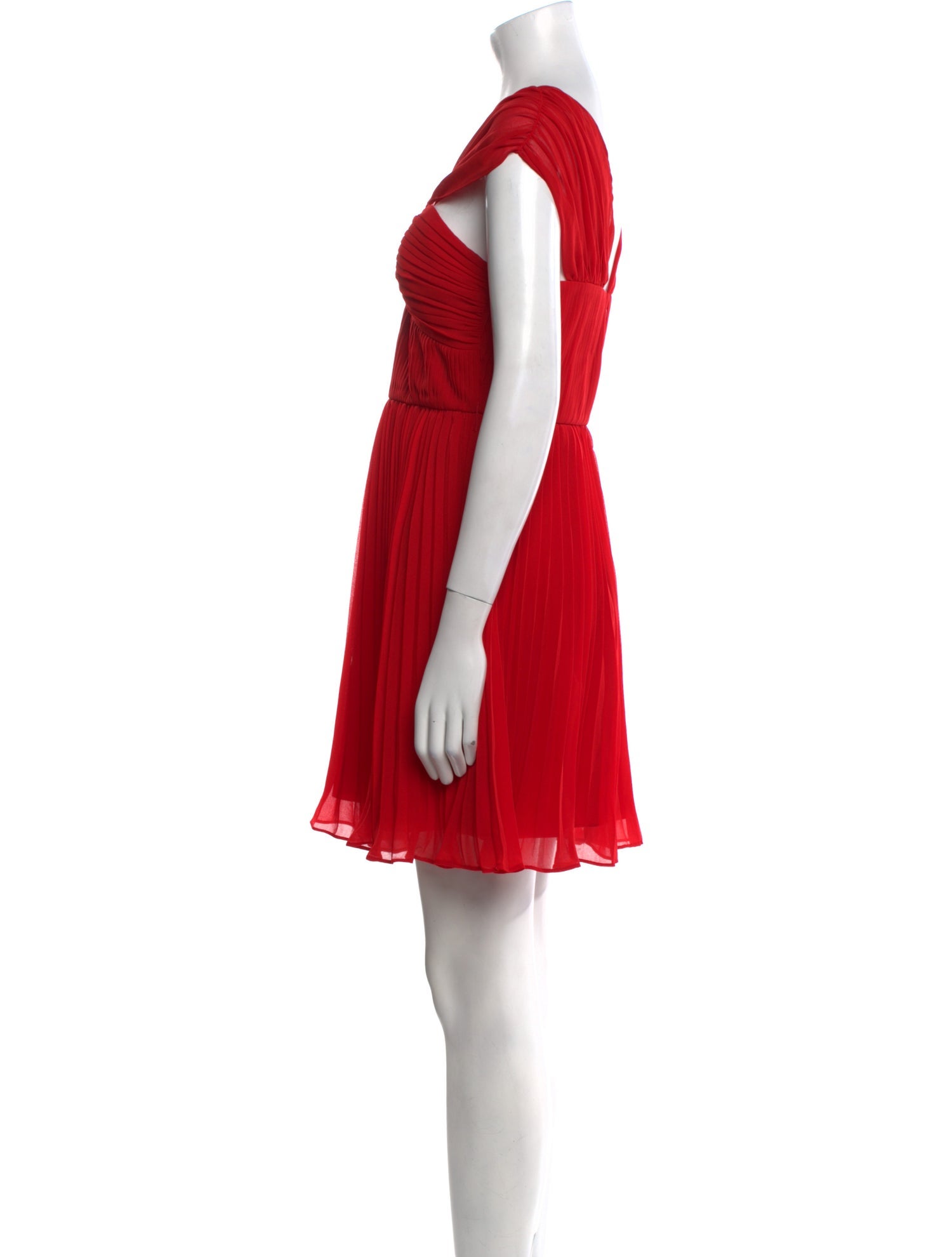 Self-Portrait V-Neck Mini Dress