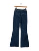 Self-Portrait High-Rise Wide Leg Jeans