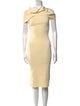 Self-Portrait Cowl Neck Knee-Length Dress