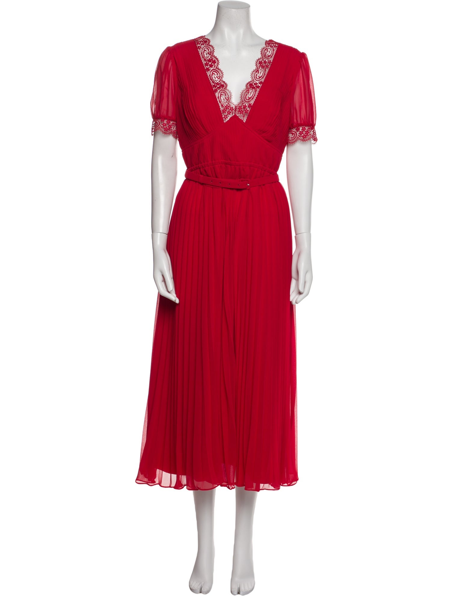 Self-Portrait V-Neck Long Dress w/ Tags