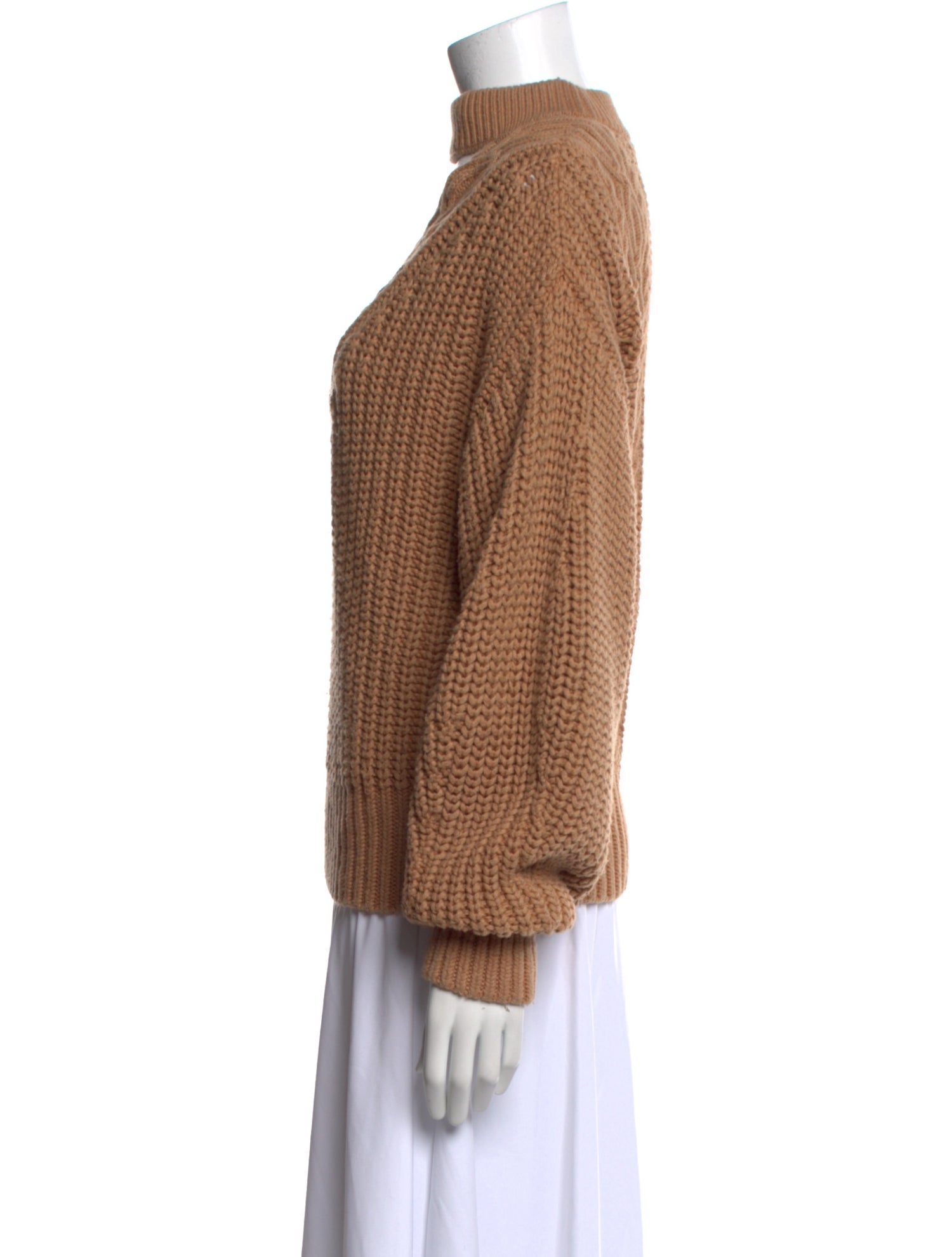 Self-Portrait Mock Neck Sweater