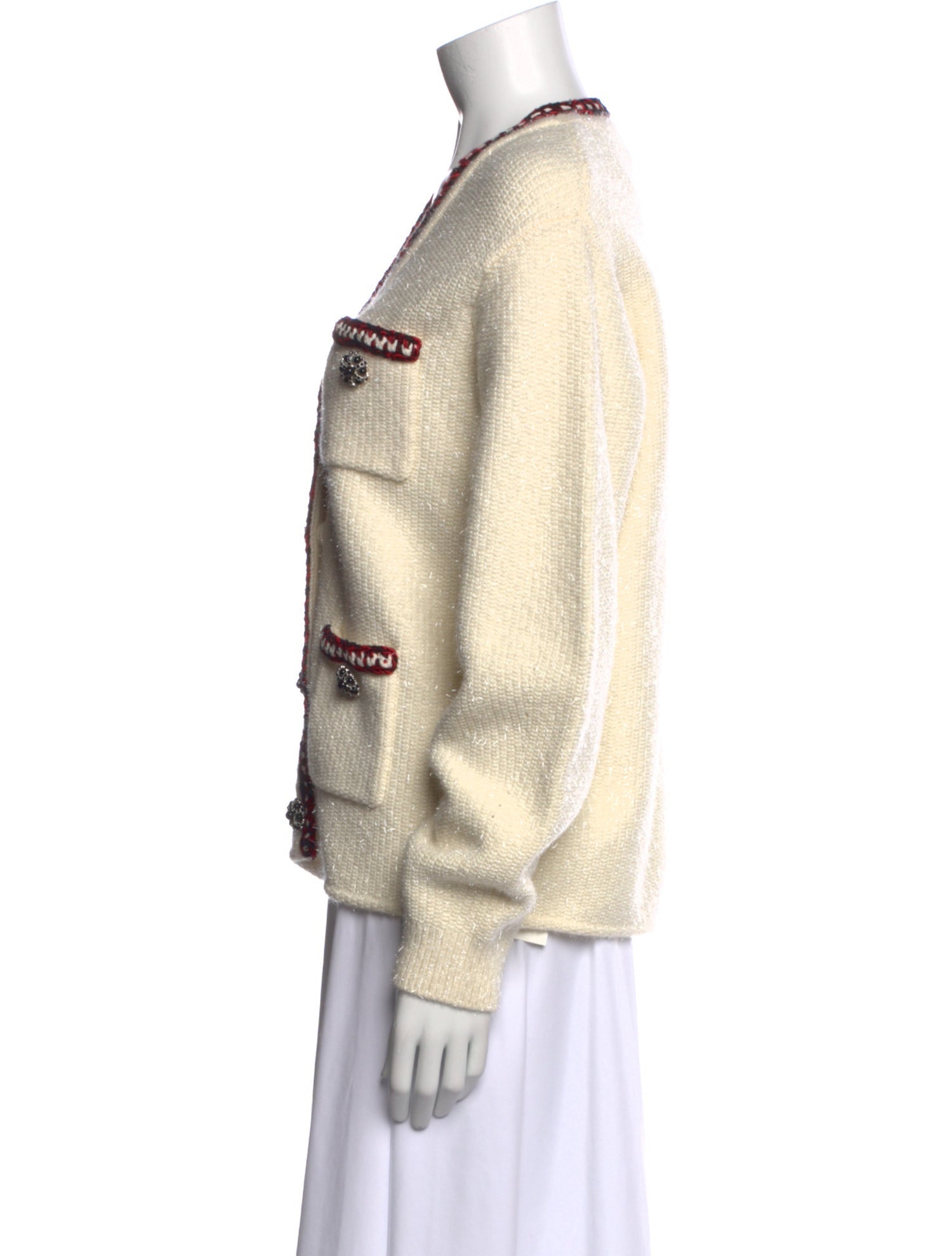 Self-Portrait V-Neck Sweater