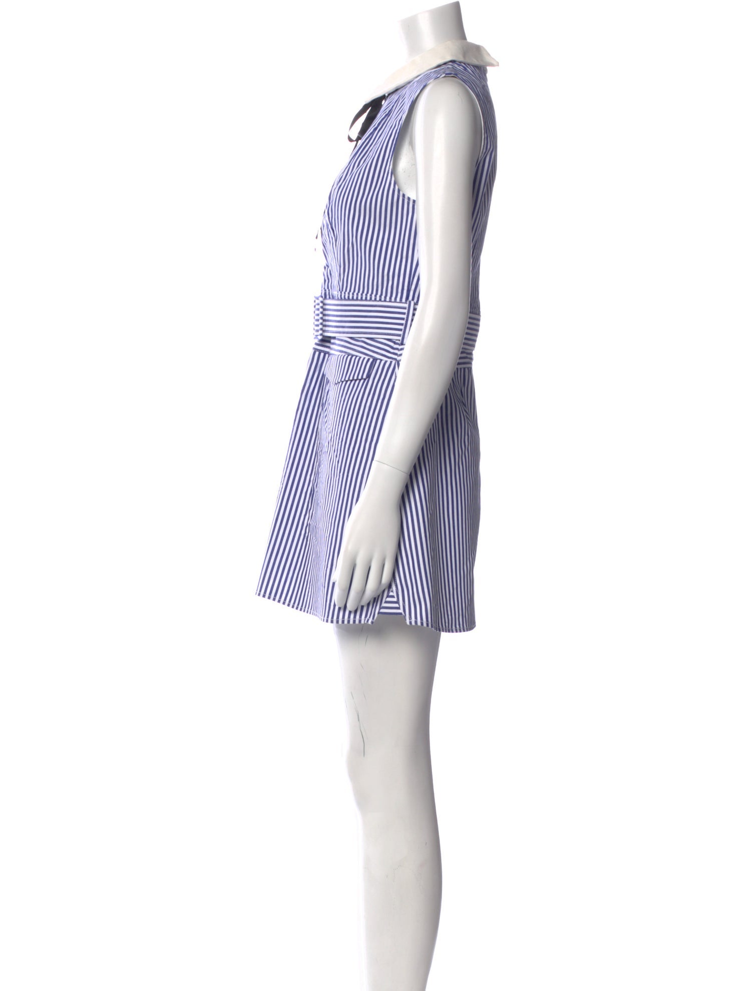 Self-Portrait Striped Mini Dress