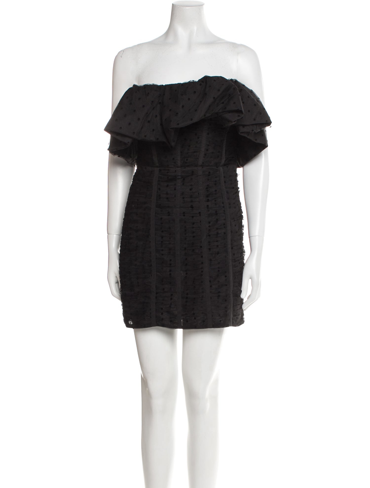 Self-Portrait Strapless Mini Dress