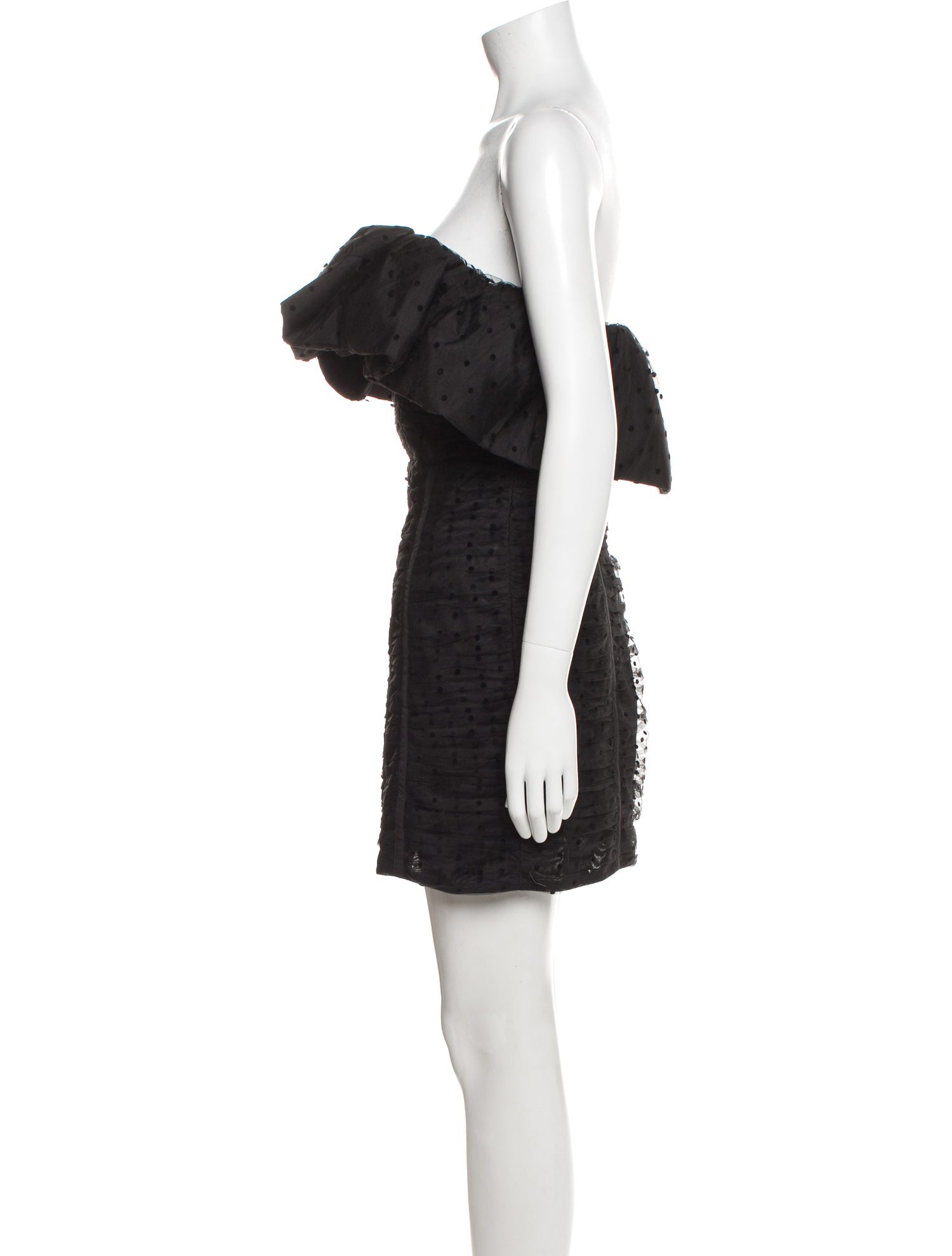 Self-Portrait Strapless Mini Dress