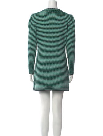 Self-Portrait Striped Mini Dress